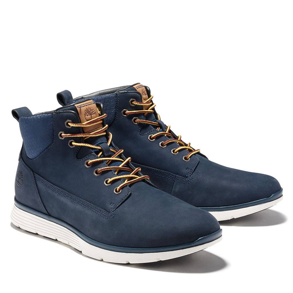Tênis Masculino - Timberland Killington Couro Chukka Boots - APSCG5479 - Azul Marinho